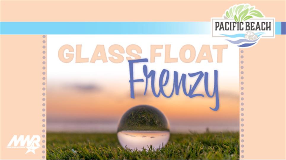 Glass Float Frenzy at the Beach!